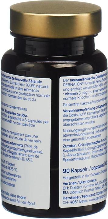 Actual product image Pernaton Classic green-lipped mussel (90 Piece, Capsules, 42.60 g)