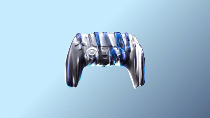 Actual product image Sony DualSense Wireless-Controller - Volcanic Red (PS5)