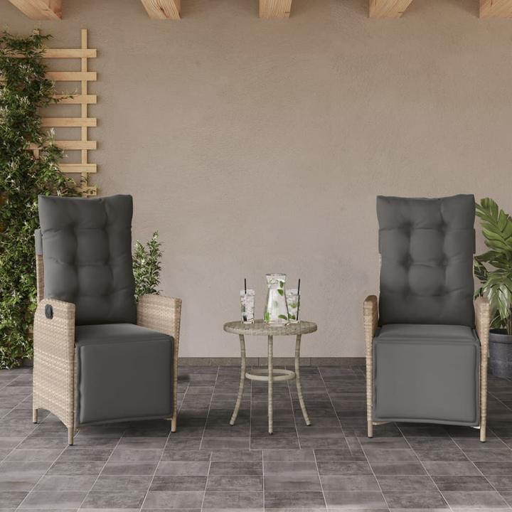 Produktbild vidaXL Gartensessel verstellbar