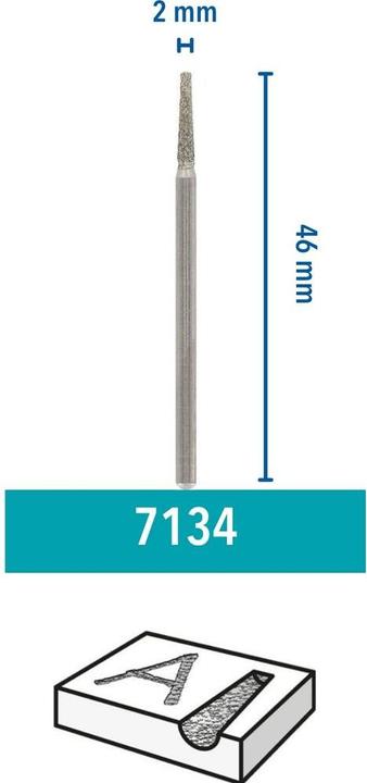Actual product image Dremel Diamond cutters 7134