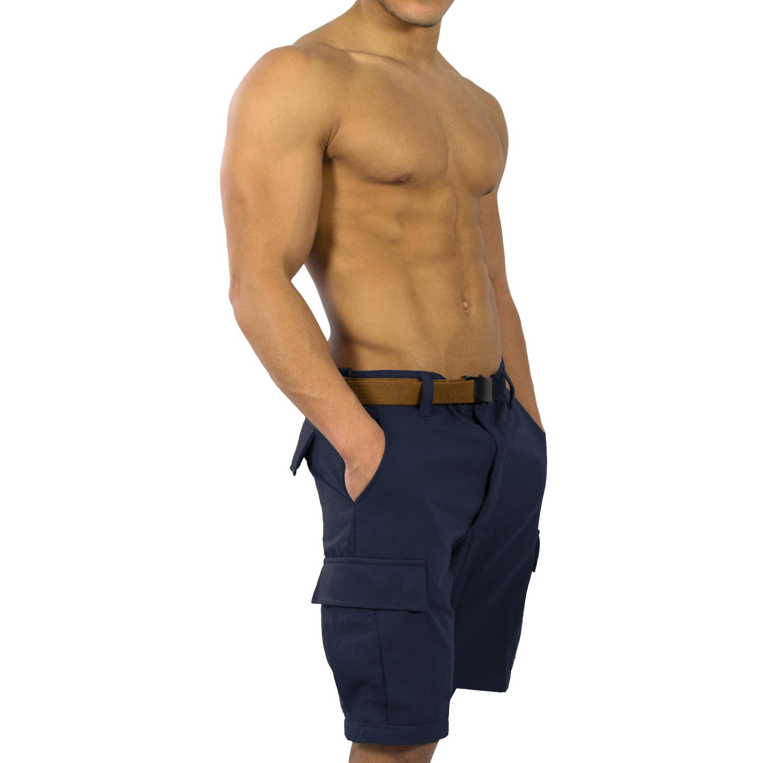 Thumbnail - Normani, Herren, Shorts, Herren BDU Shorts Dasht - 8480, Blau, (XL)