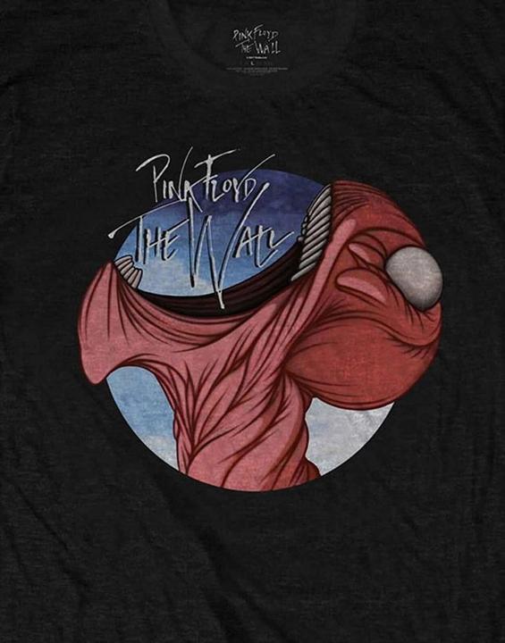 Actual product image Music Brand Unisex Adult The Wall Swallow Back Print T-Shirt (S)