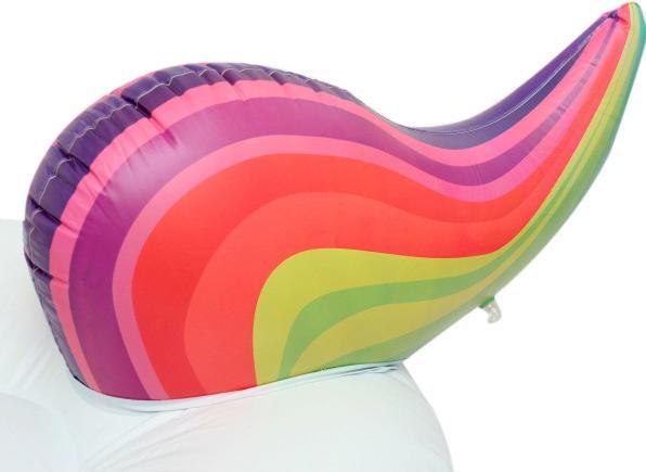 Actual product image MU Classic Inflatable Baby Unicorn Air Mattress