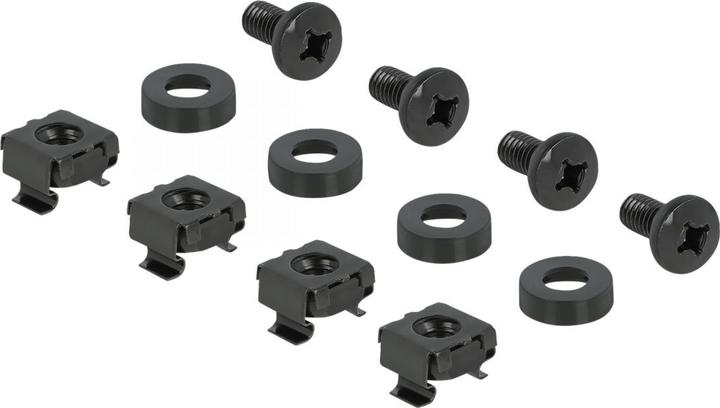 Immagine prodotto Delock 48.30cm (19") Pannello guida superiore 1 U nero