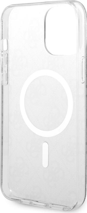 Actual product image Guess GUHCP15XPSQSQSK iPhone 15 Pro Max 6.7" czarny/black hardcase Quilted Metal Logo (Apple iPhone 15 Pro Max)