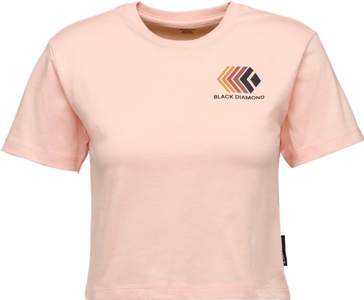 Black Diamond W Faded Crop Ss Tee (M)