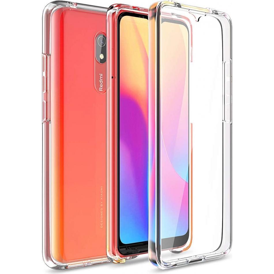 Screenguard 360° Screen & Body Protector Xiaomi Redmi 8A Hülle mit Folie (Xiaomi Redmi 8A), Smartphone Hülle, Transparen...