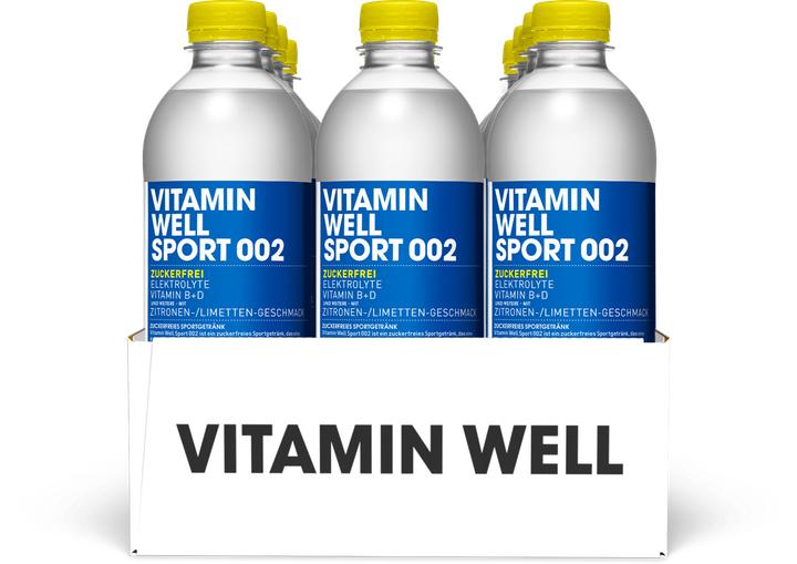 Actual product image Vitamin Well Sport 002 (Lemon and lime, 12x)