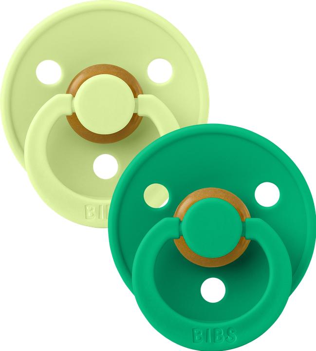 Produktbild Bibs - Pacifier Colour 2 Pack - Matcha/Cactus - Size 2 (2x, 6 - 12 Monate)