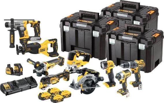 Produktbild DeWalt Schlagbohrschrauber Kombopack 10-tlg.
