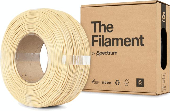 Produktbild The Filament ReFill PLA HS 1.75mm GRID BEIGE 1kg (PLA, 1.75 mm, Beige)