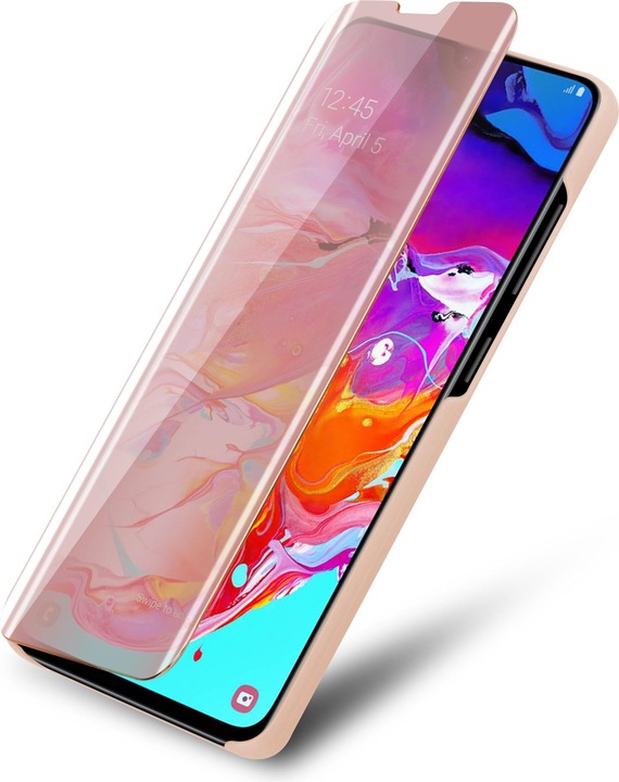 Immagine prodotto Cadorabo Copertina per specchietto retrovisore Smart View a libro (Samsung Galaxy A70S, Samsung Galaxy A70)