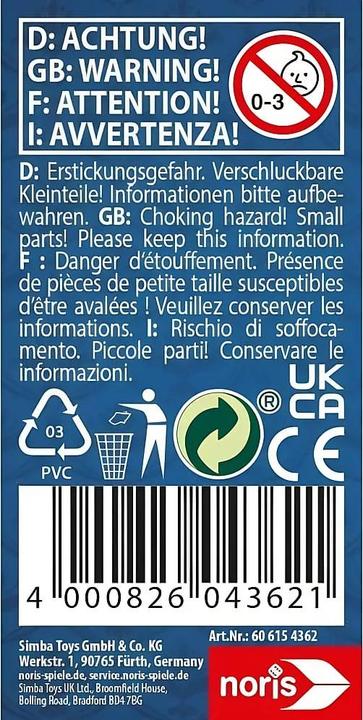 Produktbild Noris Bunte Halmakegel aus Holz