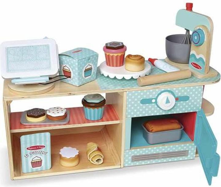 Produktbild Melissa Wooden Bakkerij la Patisserie (39 -Stück) - Holzspiele für Kinder - Rollenspielzeug -