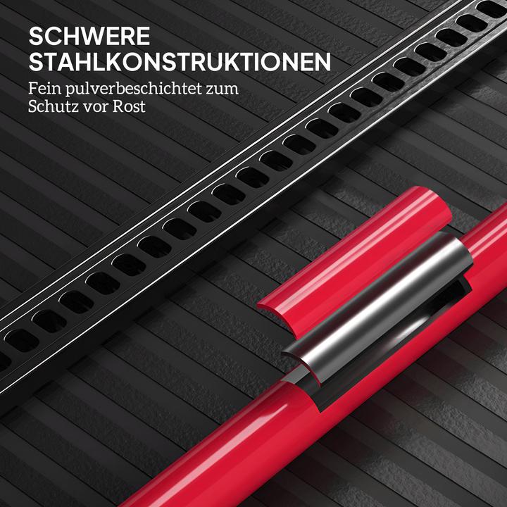 Produktbild Homcom Wagenheber Stahl Rot