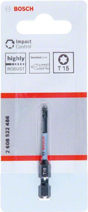 Produktbild Bosch Professional Zubehör Impact Control T15 Power Bit, 1 Stk.