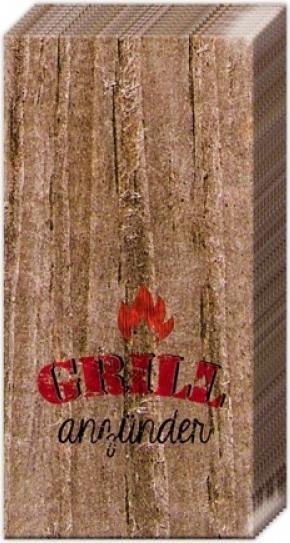 Produktbild IHR Taschentuch Grill anzünden