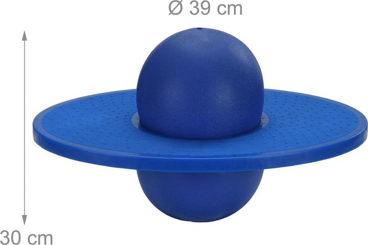 Produktbild Relaxdays - Pogo Ball für Kinder bis 100 kg, Blau