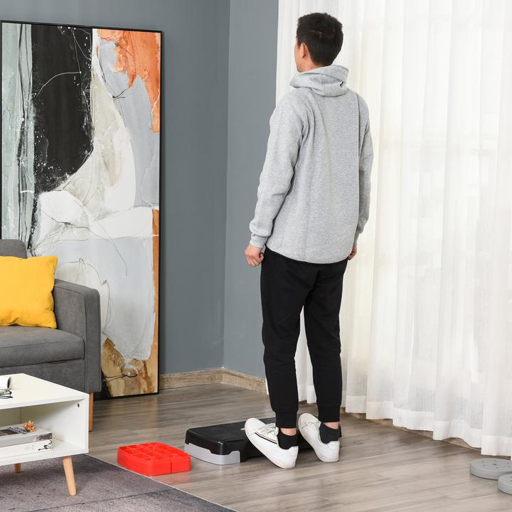Image du produit Homcom Planche de step réglable en hauteur