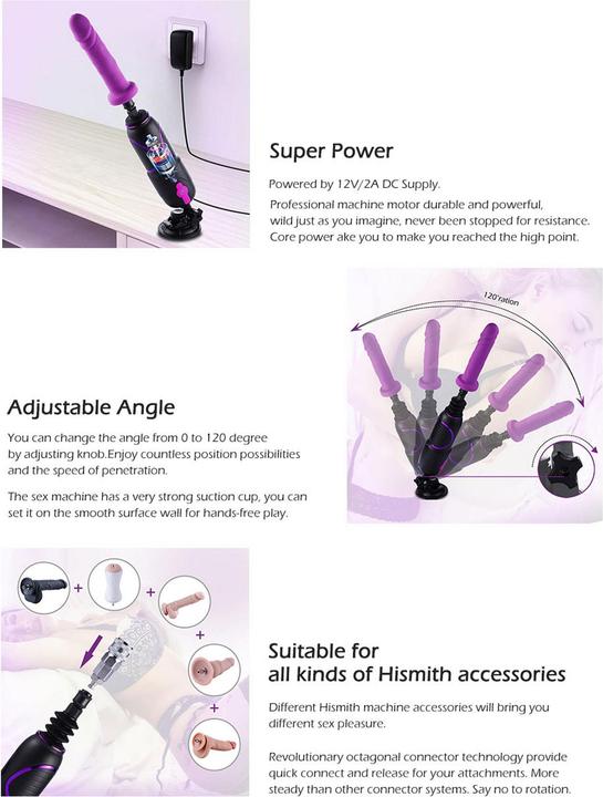 Productafbeelding HiSmith Premium Travel FuckMachine 2.0