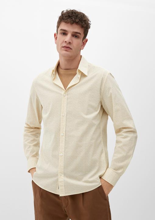 Produktbild s.Oliver Hemd Slim: Hemd mit Allover-Print (XL)