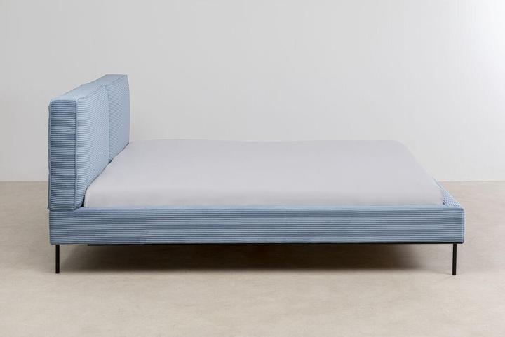 Image du produit Kare Design Lit East Side Cord Bleu 180x200cm (180 x 200 cm)