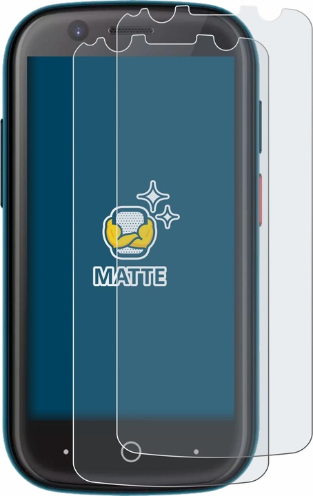 Actual product image BROTECT Anti-glare screen protector matt (2 Piece, Unihertz Jelly 2)