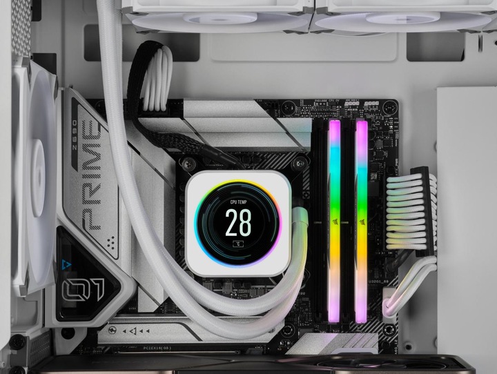 Productafbeelding Corsair Vengeance RGB (2 x 16GB, 6000 MHz, DDR5 RAM, DIMM 288 pin)