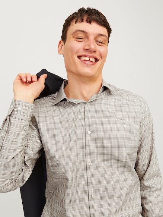 Actual product image Jack & Jones Jprblaparker Check L/S Shirt Sn (XXL)