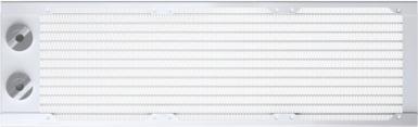 Actual product image Phanteks Glacier EZ-Fit 360RAD-30 radiator, copper - 360 mm, white