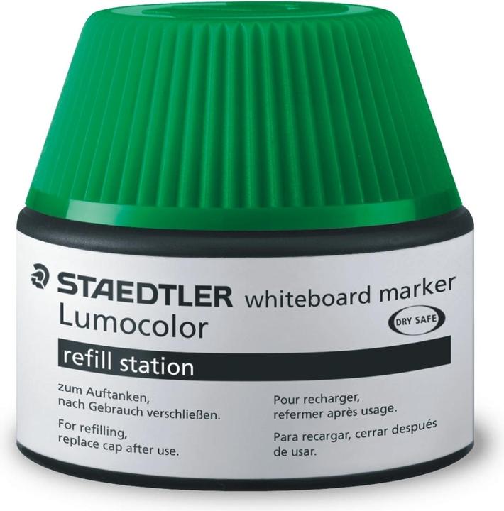 Image du produit Staedtler ® Recharge d'encre pour marqueur Lumocolor® refill station bouteille verte 20ml (1 x)