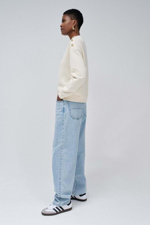 Immagine prodotto Salsa Jeans Felpa con marchio a fuoco (S)