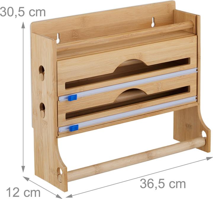 Productafbeelding Relaxdays Wandrollenhalter