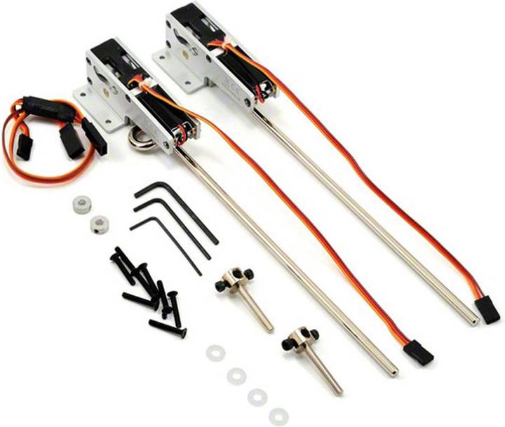 Actual product image E-Flite Retractable landing gear electric 60-120 Size 85° 2-leg