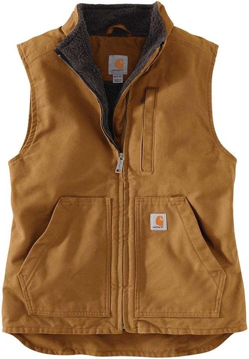 Carhartt Gilet Sherpa foderato a collo alto ® Marrone Taglia Xl