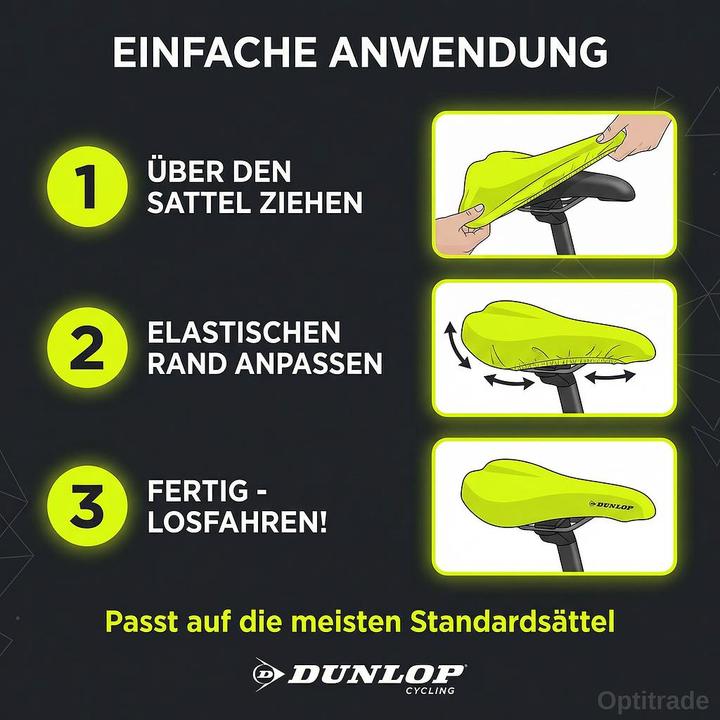 Produktbild Dunlop Sattel Regenschutz
