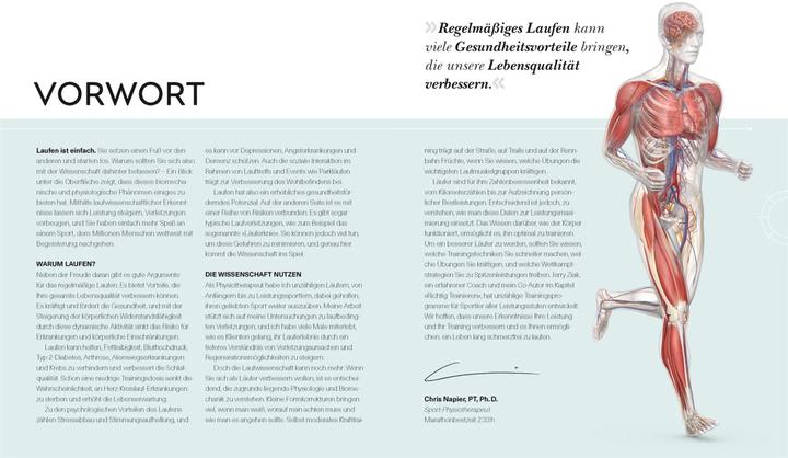 Produktbild Lauftraining – Die Anatomie verstehen (Deutsch, Chris Napier, 2020)