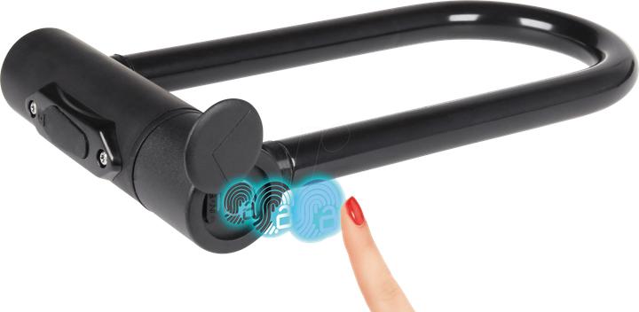 Produktbild Joy-it JoyLock II Bügelschloss Fingerabdrucksensor