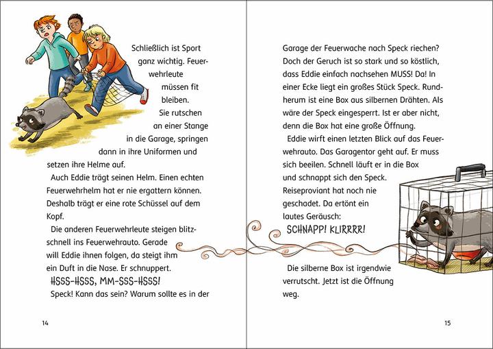 Produktbild Loewe Die Tier-Feuerwehr (Band 1) - Ein Waschbär greift ein (Deutsch, Larisa Lauber, Vanessa Walder, 2025)