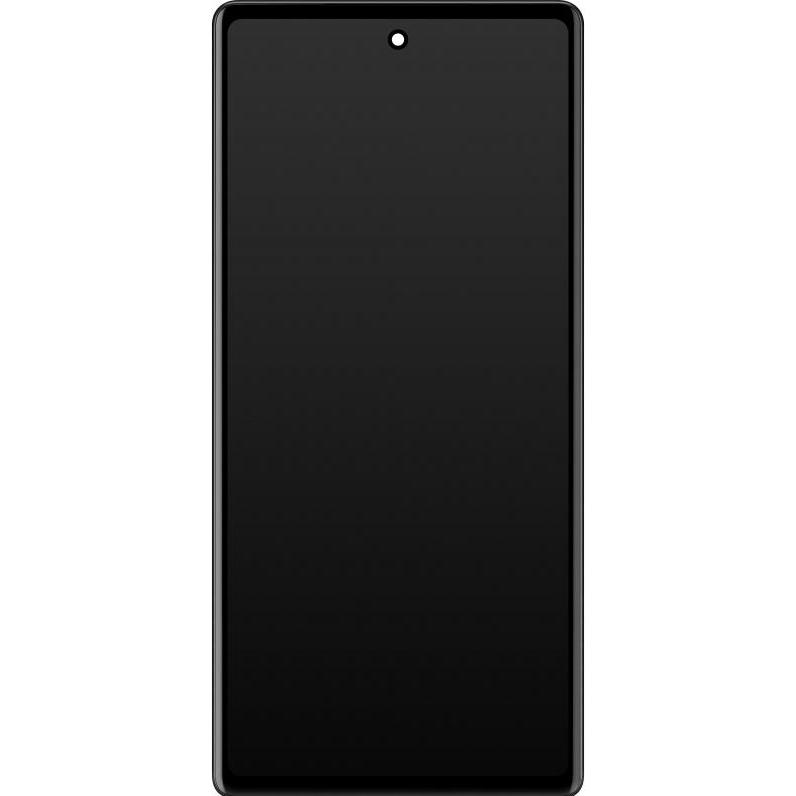 Google Display Unit f?r Pixel 6a, w/o Frame, Schwarz, Mobilgerät Ersatzteile