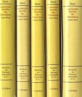 Produktbild Handbuch der Altertumswissenschaft: Handbuch zur lateinischen Sprache des Mittelalters (Deutsch, Peter Stotz, 2004)