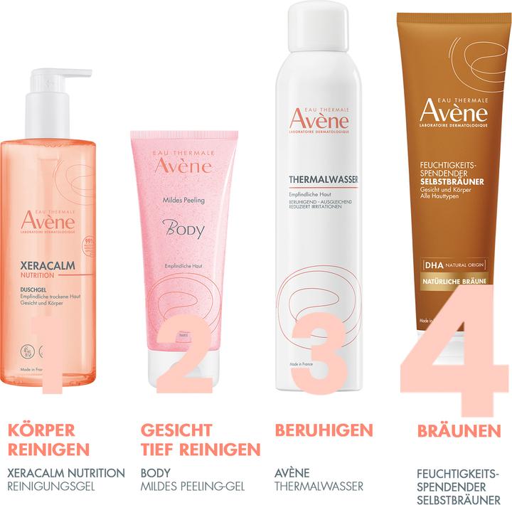 Actual product image Avène self-tanning lotion (Self tanning gel, 100 ml)