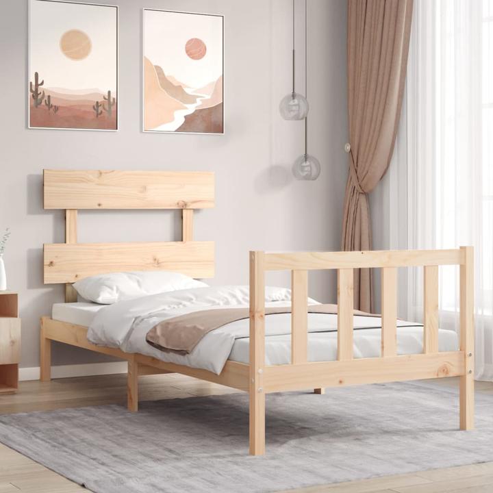 Produktbild vidaXL Bettrahmen (140 x 200 cm)