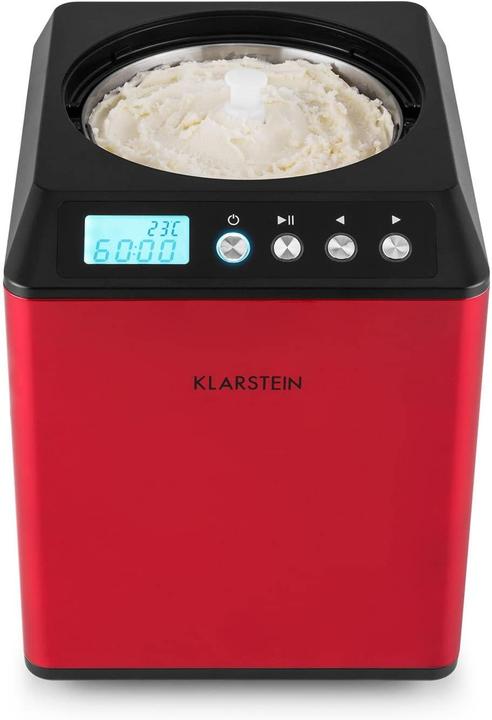 Produktbild Klarstein Vanilla Sky Eismaschine in Rot