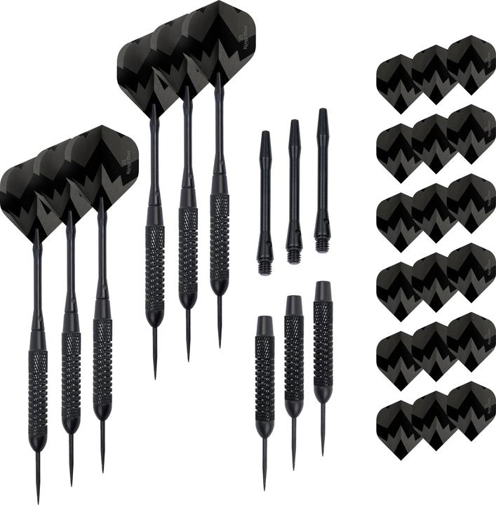 Kings Dart Steeldart-Set Black Star Edition (24 g)