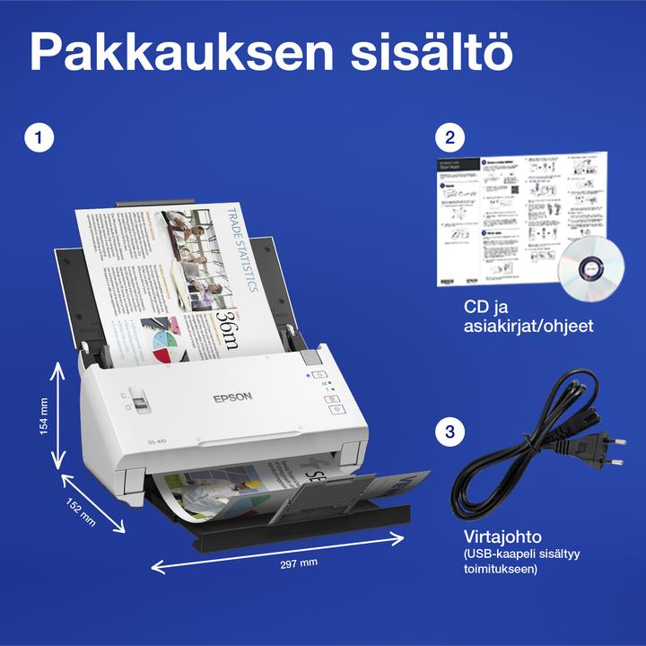 Productafbeelding Epson DS-410 WorkForce (USB)