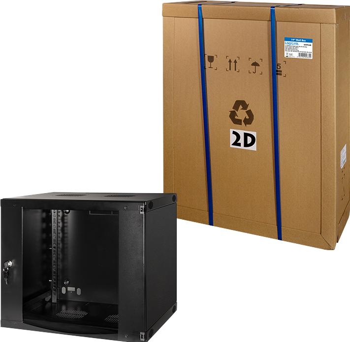 Actual product image LogiLink Wall cabinet (9 RU, 19 inch rack)