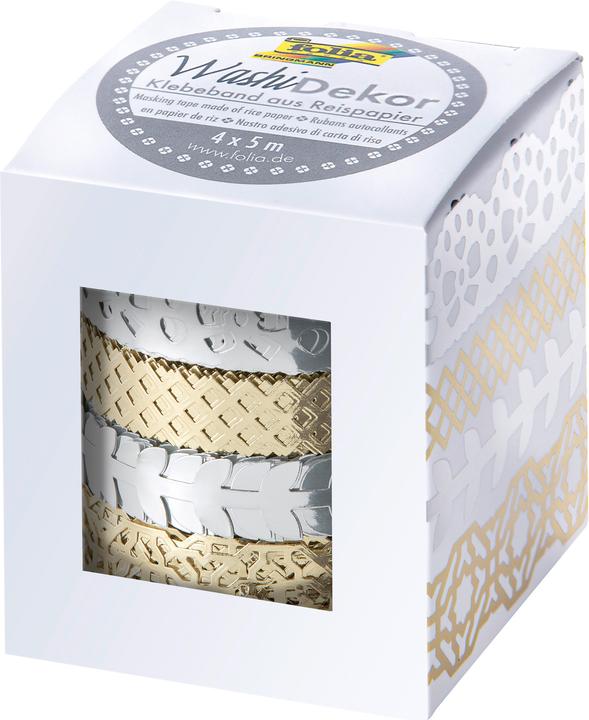 Folia Washi Decor Lace Border Set