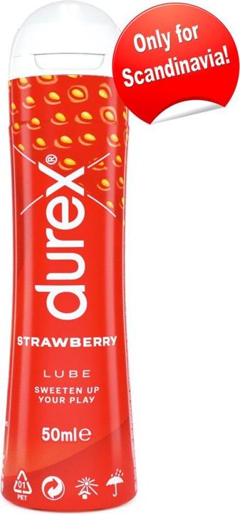 Actual product image Durex Strawberry Lube (50 ml)