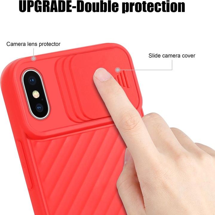 Image du produit Cadorabo Couverture TPU avec protection pour appareil photo (Apple iPhone XS Max)